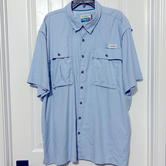 🎣 Lot of 3-Magellan Fishing Shirts, Relaxed Fit 2XXL 🐟 - Picture 8 of 12